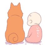 【 犬と赤ちゃん 】たろさんとあーちゃんのなかよし家族計画。