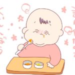 動物も赤子も食べている姿はめちゃくちゃ可愛い。